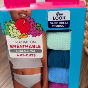 Fruit of the Loom Hi-Cuts in Blue and Purple